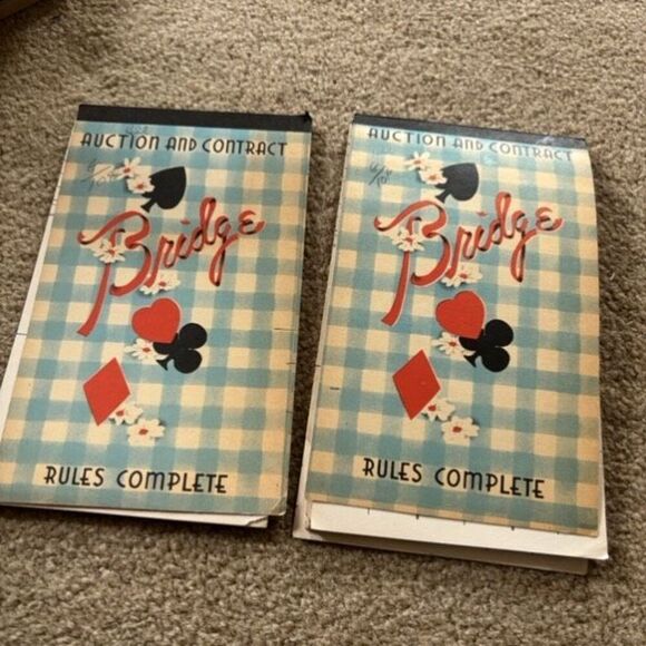 Lot Of Auction And Contract Bridge Score Pads Used - Picture 8 of 9